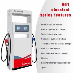 distributeur de carburant 2 tuyaux eagle star