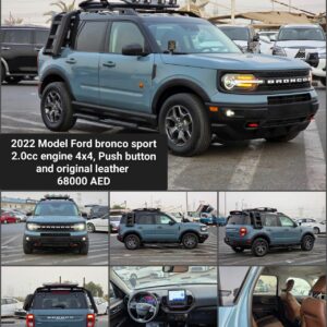 2022 model ford bronco sport