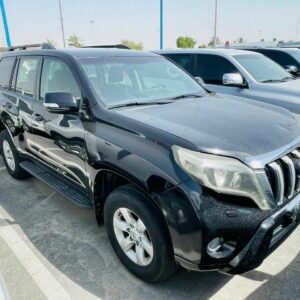 toyota prado model 2015 engine petrol 4 cylinder color white seats 7